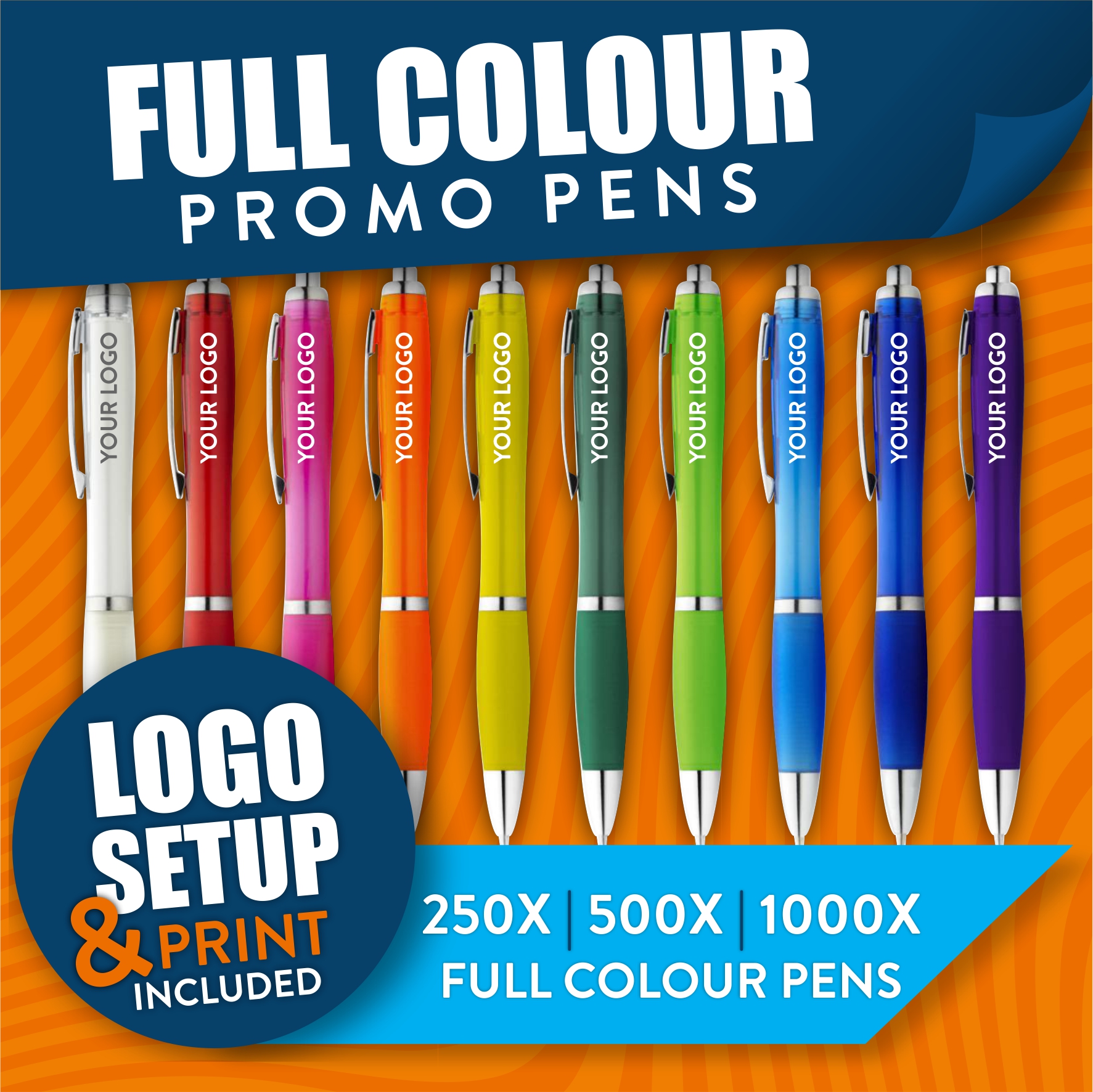 FULL COLOUR PROMO PENS